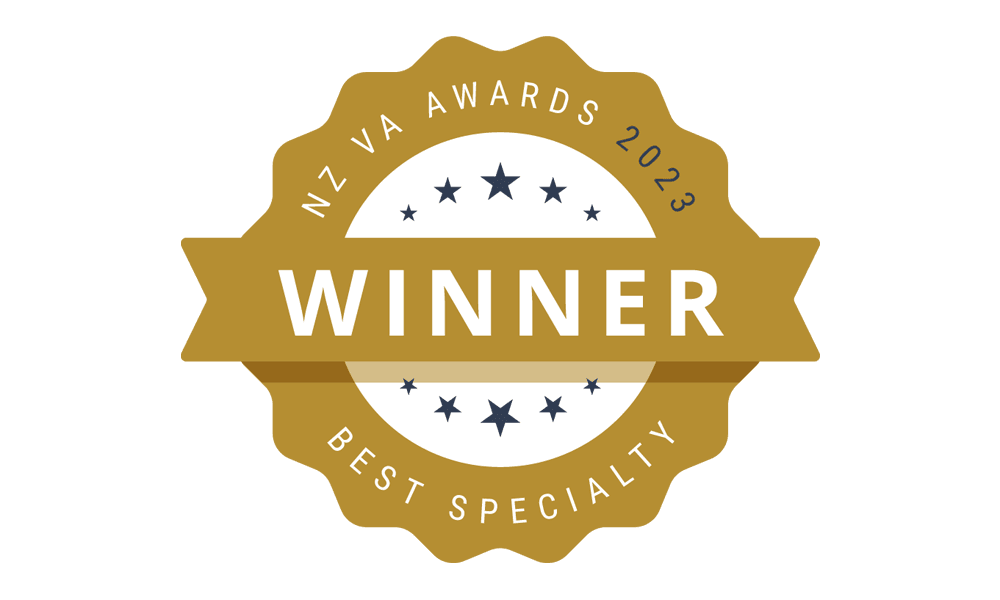 NZ Virtual Assistant Awards Winner Best Specialty 2023