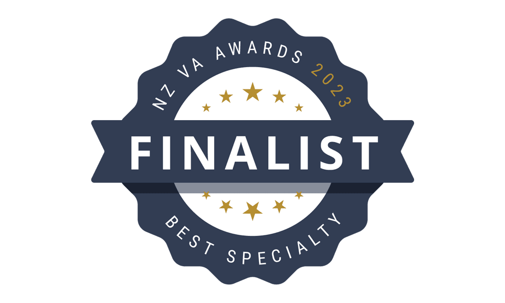 NZ Virtual Assistant Awards Finalist Best Specialty 2023