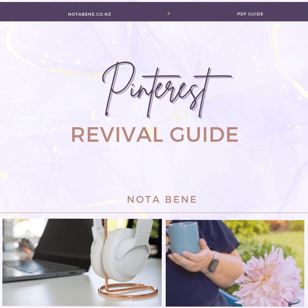 Pinterest Revival Guide - free download from Nota Bene
