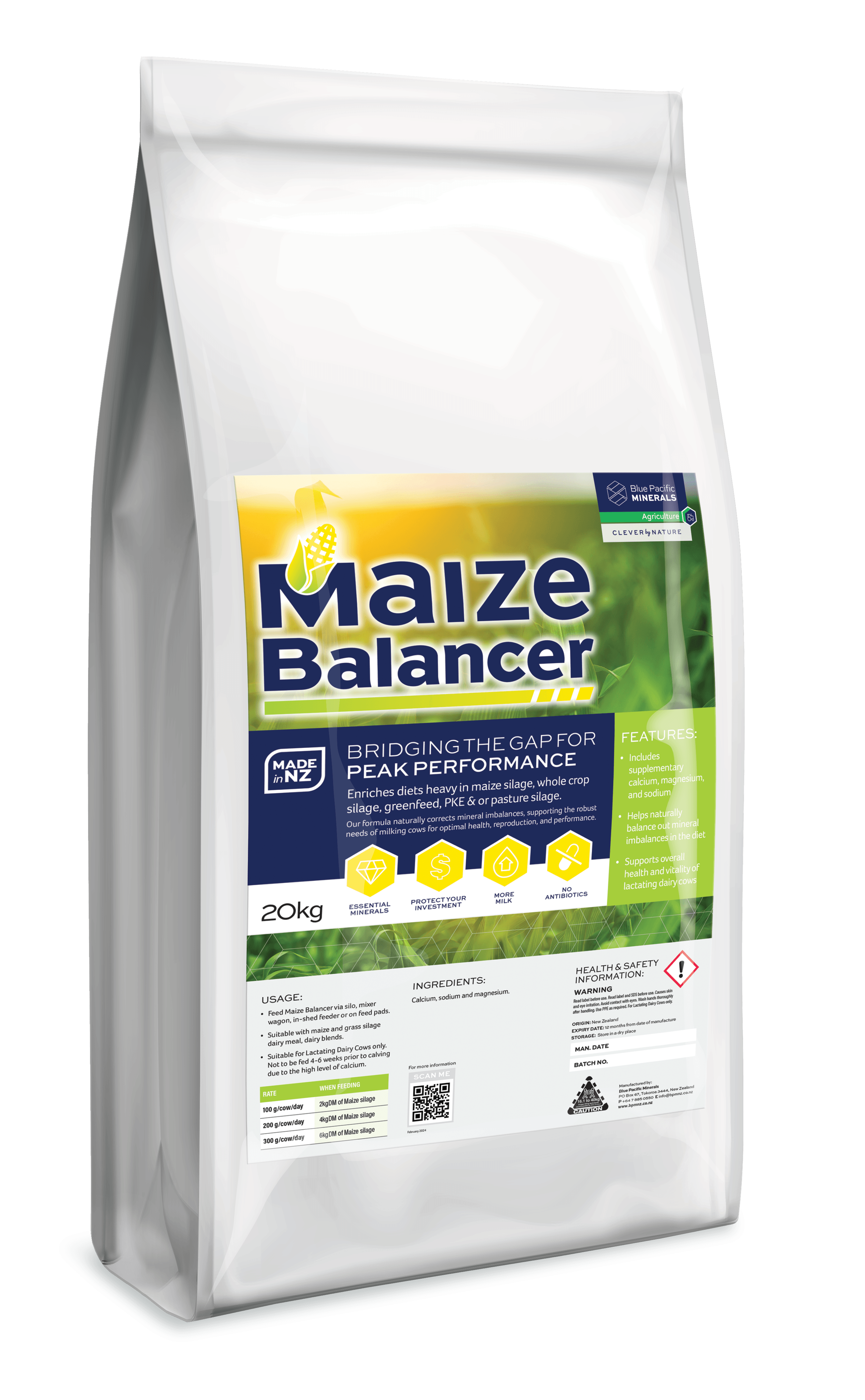 Maize Balancer for dairy cows