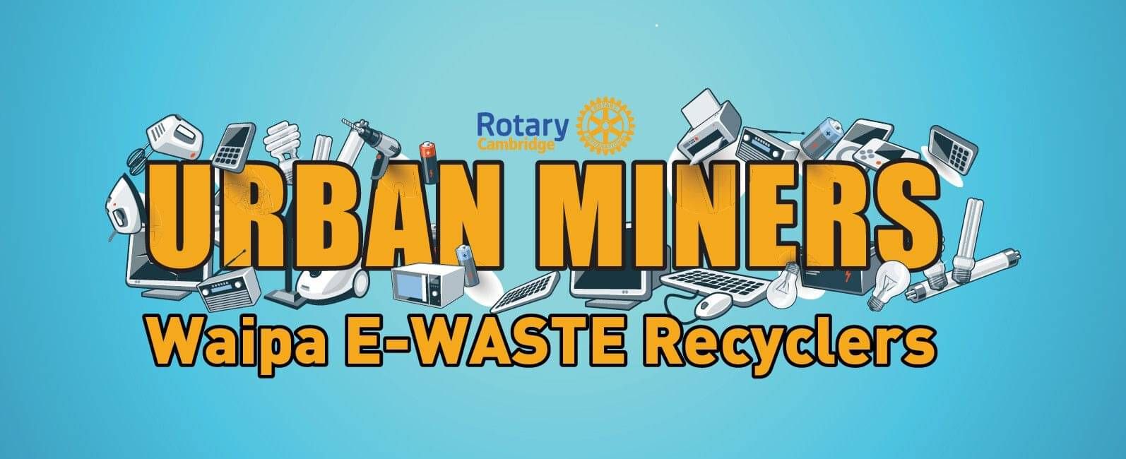 Moneyworks are proud to be involved with Rotary Cambridge Urban Miners