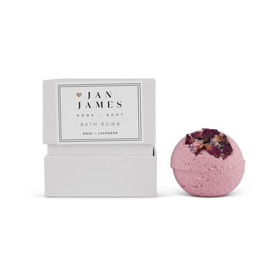 Bath Bomb ~ Rose &amp; Lavender