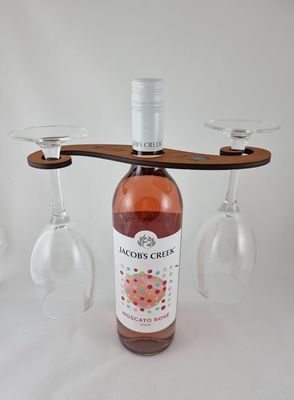 Wine Bottle and Glass hanger