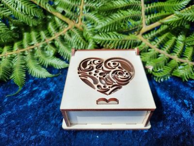 Small Heart Trinket Box