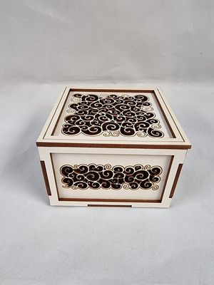 Small Engraved Trinket Box