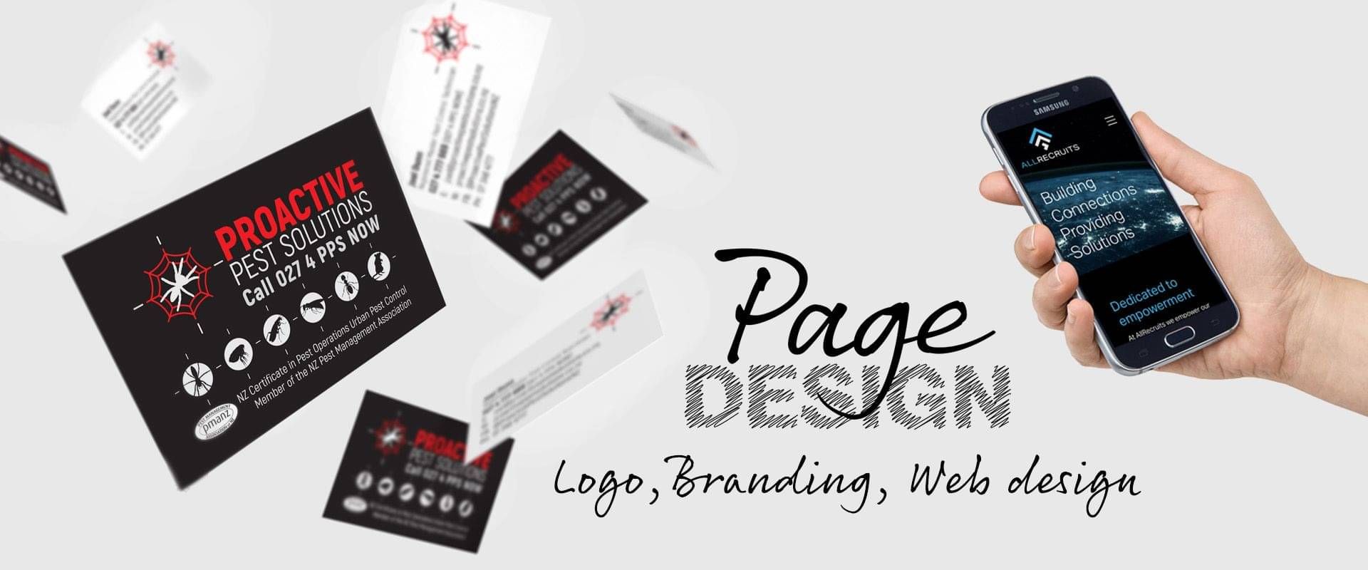 An example of web design by Page Design Ltd showing responsive nature of a website design on an ipad, imac and laptop