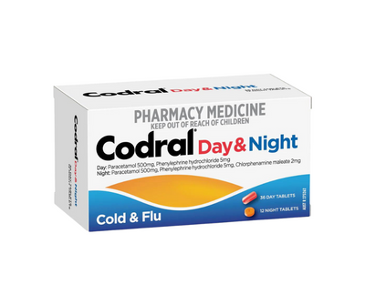 Codral Day &amp; Night 48 Tablets