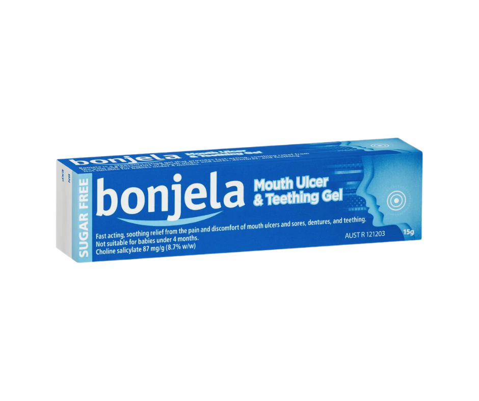 Bonjela Mouth Ulcer And Teething Gel 15g, Baby & Child Vogeltown Pharmacy