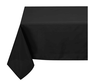 Table cloths - Rectangular Black