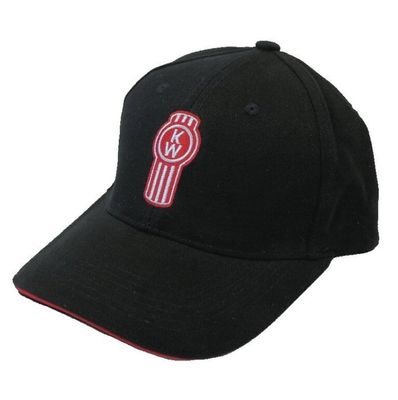 KENWORTH BLACK/RED CAP