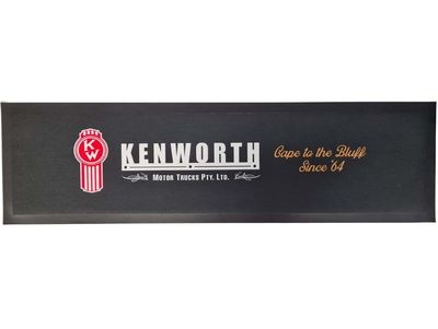 KENWORTH BLACK BAR MAT