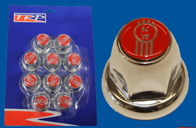 KENWORTH CHROME NUT COVER - PACK OF 10