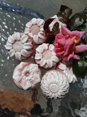 Rose Shaped Soaps