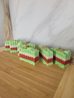 Christmas Soap Slices approx 30gm
