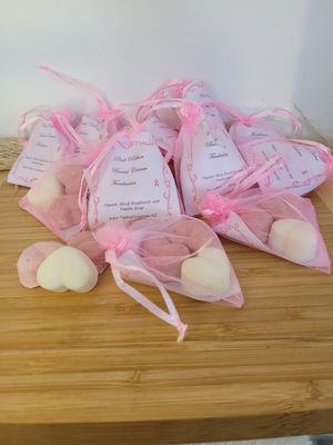 Pink Ribbon Fundraiser Soap Bags