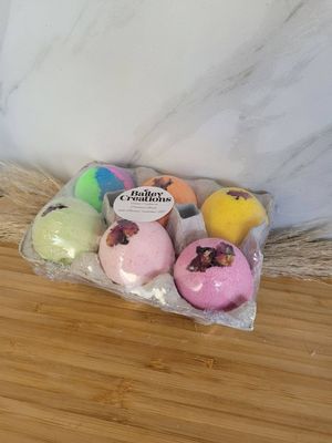 Bath Bomb Tray x 6   40gm