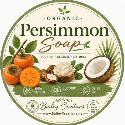Organic Creamy Persimmon Soap