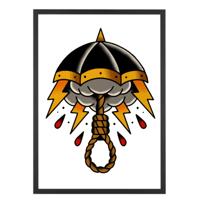 Limited Edition Umbrella Print