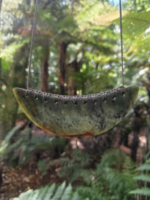Totoweka Pounamu Breastplate Pendant