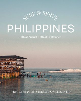 Philippines Surf and Serve - Apply Now