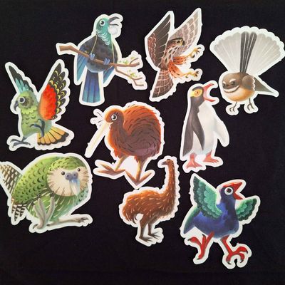 1x Bird Sticker