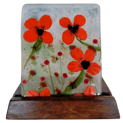 Marion Grinstead Poppy Plate