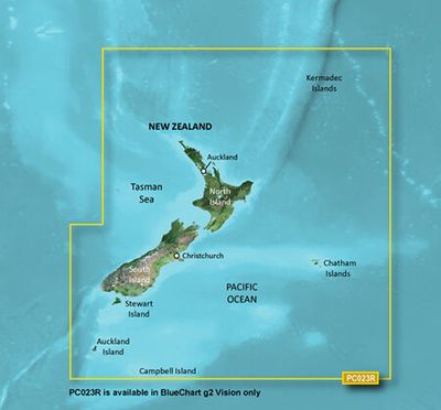 Garmin G3 Vision Chart - New Zealand