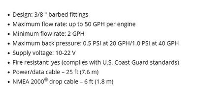 GARMIN GFS 10 Kraftstoffsensor NMEA 2000 / CanNET