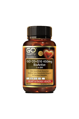 Go Healthy CoQ10 450mg 30 Capsules