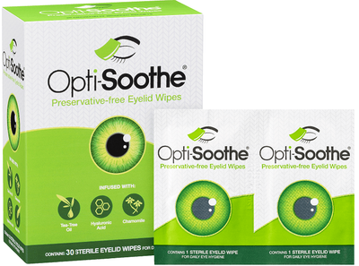 Opti-Soothe Eyelid Wipes x30