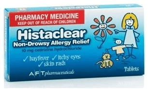 Histaclear 10mg 30 Tablets