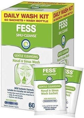 Fess Sinucleanse Gentle Wash Kit 60 Sachet