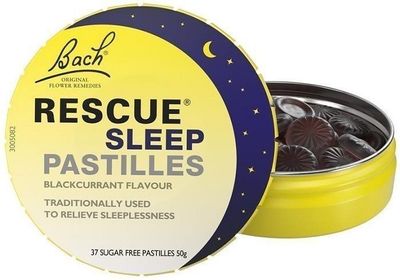 Bach Rescue Sleep Pastilles Blackcurrant 50g