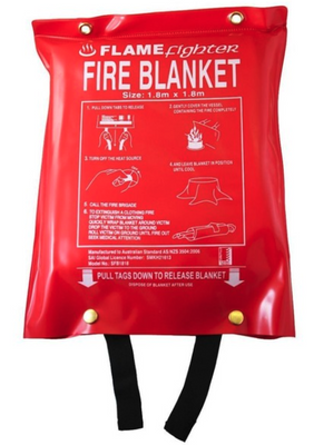 Fire Blanket -  Large 1.8m x 1.8m