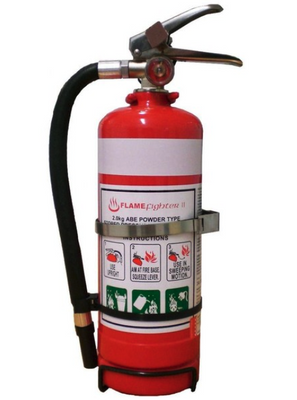 Dry Powder Vehicle Extinguisher Kit (medium) 2.0KG + Qiuck-release Bracket.