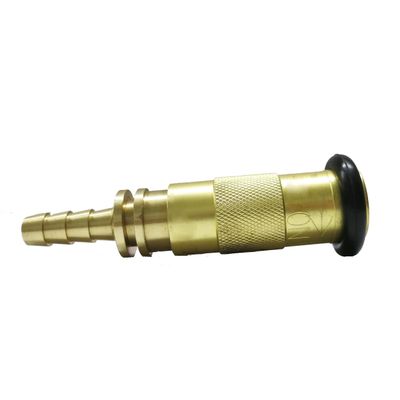 Fire Hose Nozzle Brass/Twist close 13mm hose