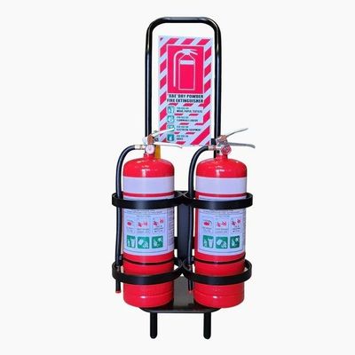 Portable Extinguisher Trolley, Dual extinguishers