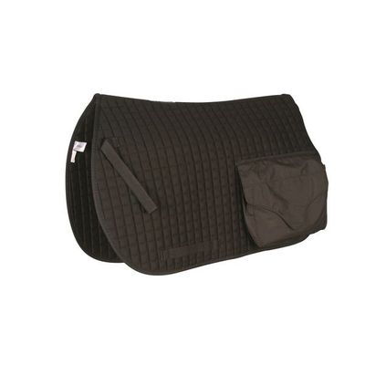 Roma Cotton Saddle Pad With Pockets