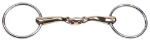 Curved Gold Training Snaffle