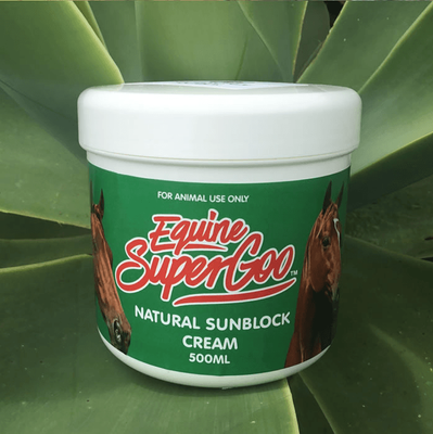 Equine SuperGoo Natural Sunblock Cream