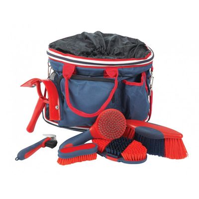 Roma Deluxe Grooming Bag 6 Piece