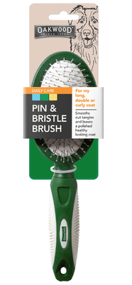 Oakwood Pin &amp; Bristle Brush