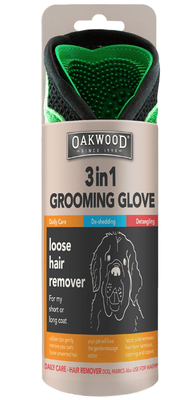 Oakwood 3 in 1 Grooming Glove