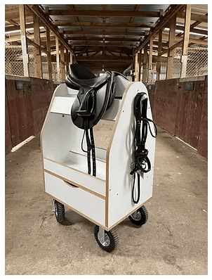 Barn and Anvil Deluxe Tack Trolley