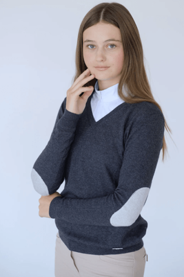 Beyond the Bit Clementine Cashmere Pullover