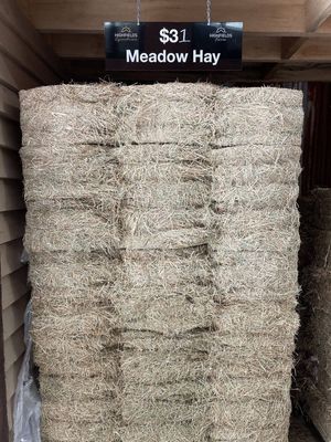 Meadow Hay - Compressed 20kg Bales