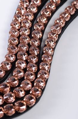 Double Diamond Browband - Rose Gold