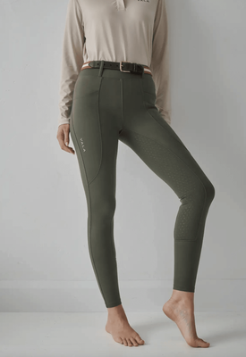 Vala Sculpt &amp; Smooth Riding Breeches - Olive