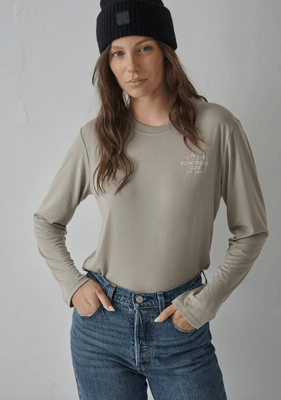 Vala Equestrian Club Long Sleeve Tee - Olive