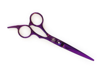 Hairy Pony Purple Straight Scissors
